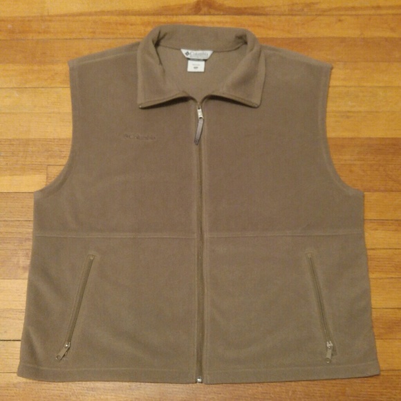 columbia mens fleece vest